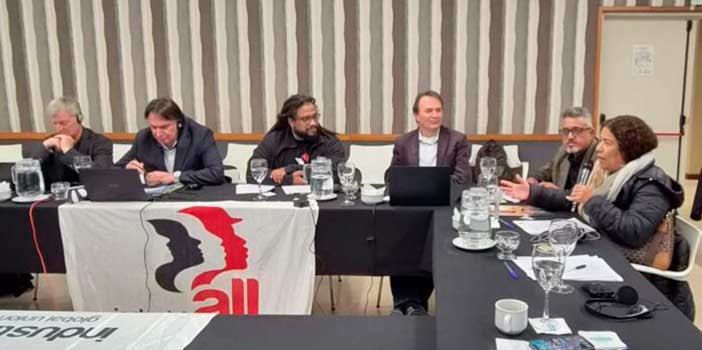 Edson Bicalho participa de reunião do Comitê Executivo Regional da IndustriALL na Argentina | Notícias